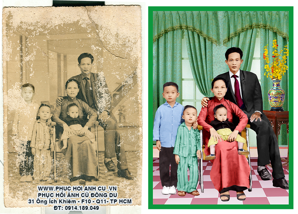 Top 9 tiệm phục hồi ảnh cũ uy tín và chất lượng nhất tại TPHCM - Phục hồi ảnh cũ Đông Du
