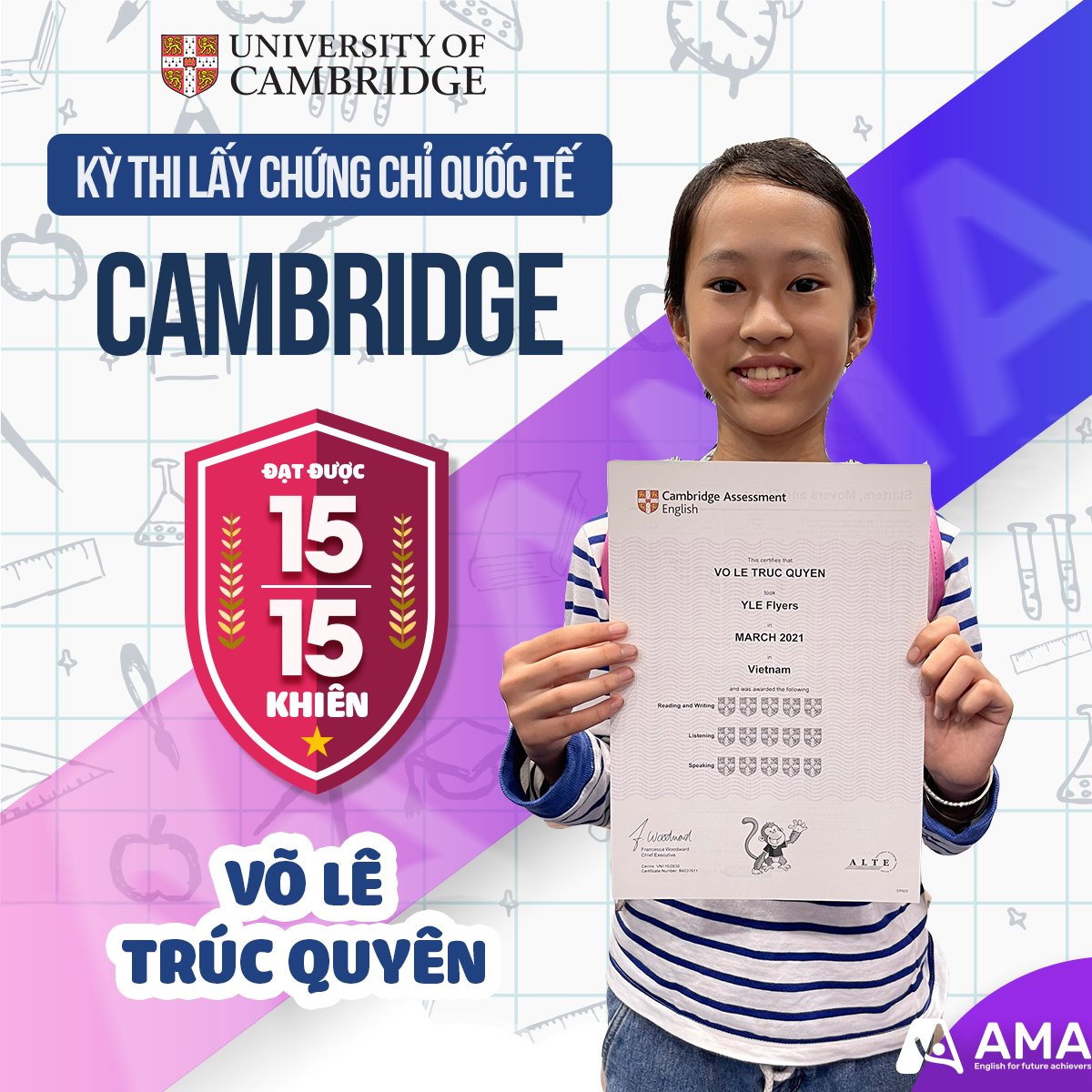Top 8 trung tâm Anh ngữ tốt nhất tại Cần Thơ - Trung tâm Anh Ngữ AMA chi nhánh Cần Thơ