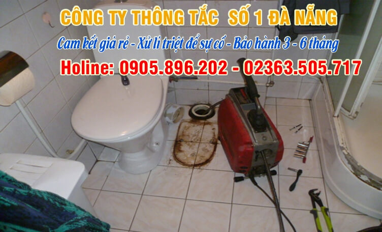 Top 8 Công ty hút bể phốt, thông tắc cống uy tín nhất Đà Nẵng - Dịch Vụ Thông Tắc Bồn Cầu Quốc Long
