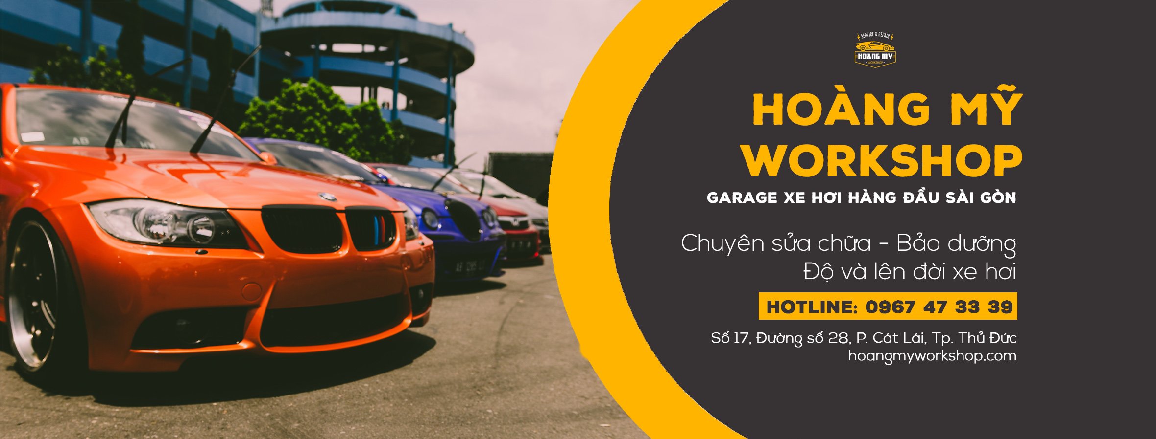 Top 9 Xưởng Gara sửa chữa ô tô uy tín và chất lượng ở TPHCM - Hoàng Mỹ Workshop - Garage Sửa Chữa Xe Hơi Chuyên Nghiệp