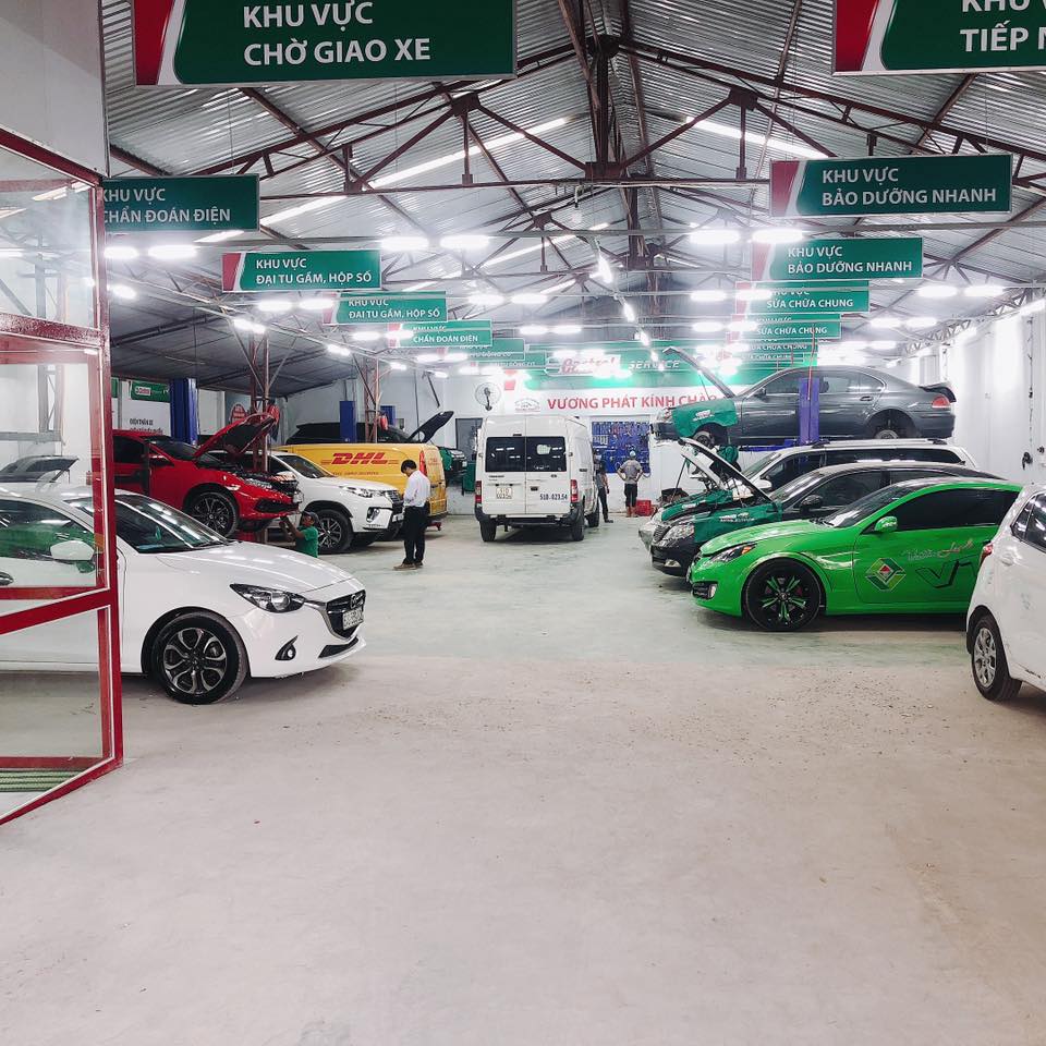 Top 9 Xưởng Gara sửa chữa ô tô uy tín và chất lượng ở TPHCM - Garage Sửa Chữa Ô Tô Vương Phát