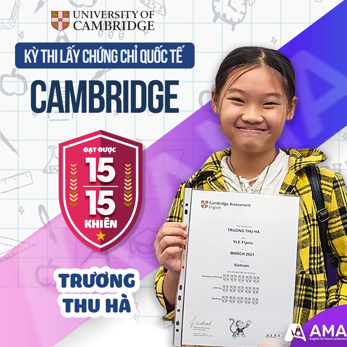 Top 8 trung tâm Anh ngữ tốt nhất tại Cần Thơ - Trung tâm Anh Ngữ AMA chi nhánh Cần Thơ