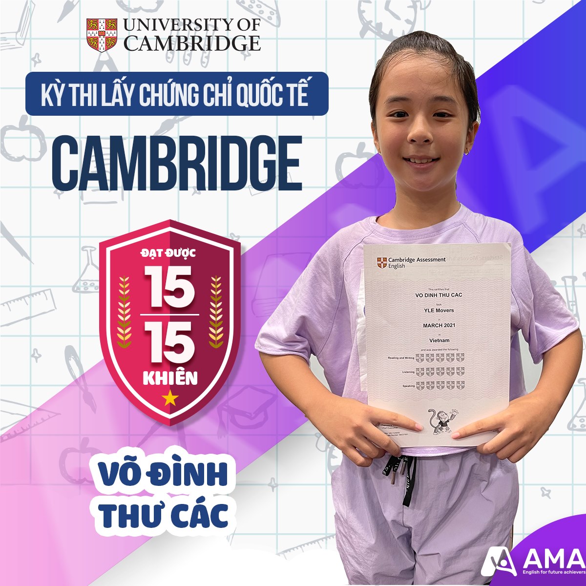 Top 8 trung tâm Anh ngữ tốt nhất tại Cần Thơ - Trung tâm Anh Ngữ AMA chi nhánh Cần Thơ