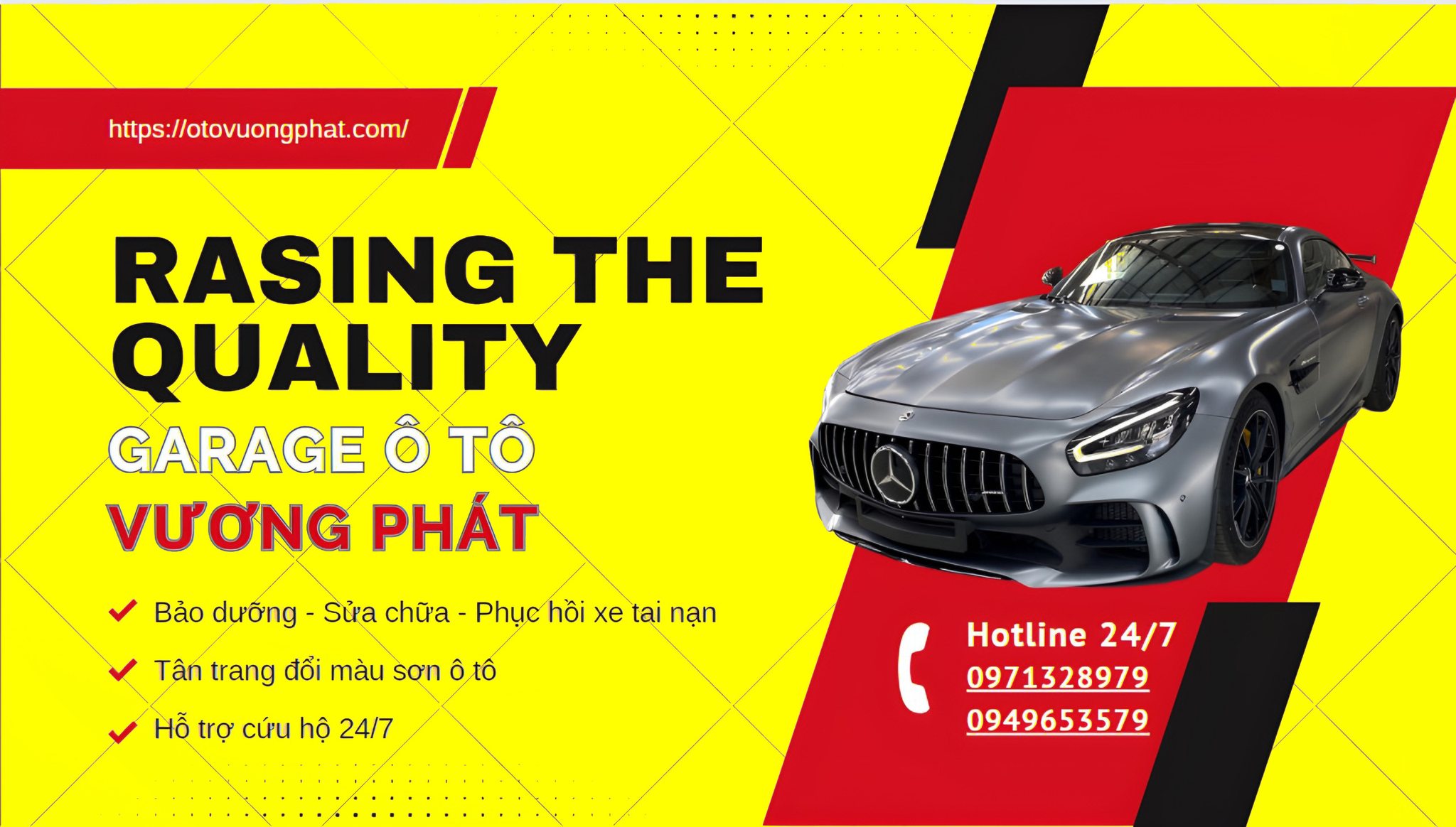 Top 9 Xưởng Gara sửa chữa ô tô uy tín và chất lượng ở TPHCM - Garage Sửa Chữa Ô Tô Vương Phát