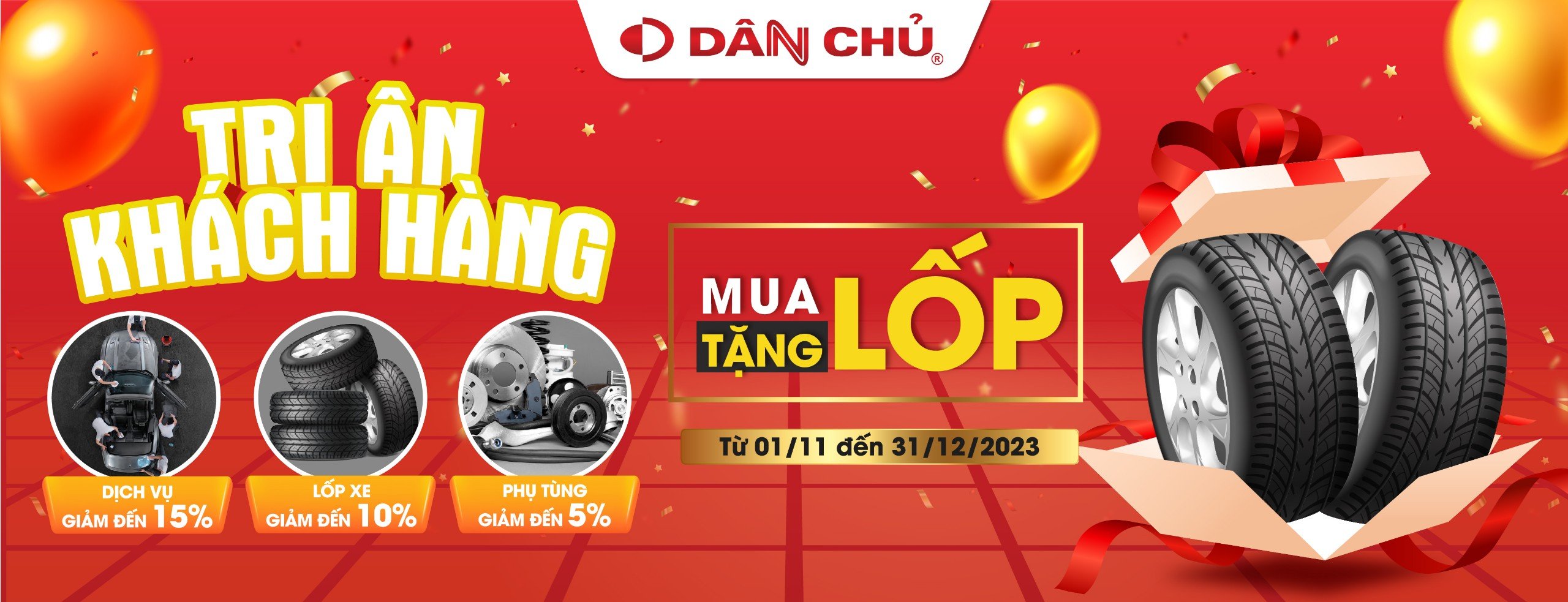 Top 9 Địa chỉ thay lốp xe ô tô uy tín, chuyên nghiệp nhất tại Hà Nội - Lốp ô tô Dân Chủ