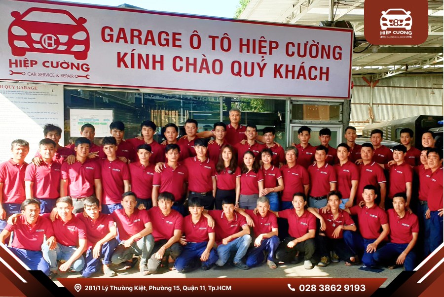 Top 9 Xưởng Gara sửa chữa ô tô uy tín và chất lượng ở TPHCM - Garage Ô tô Hiệp Cường